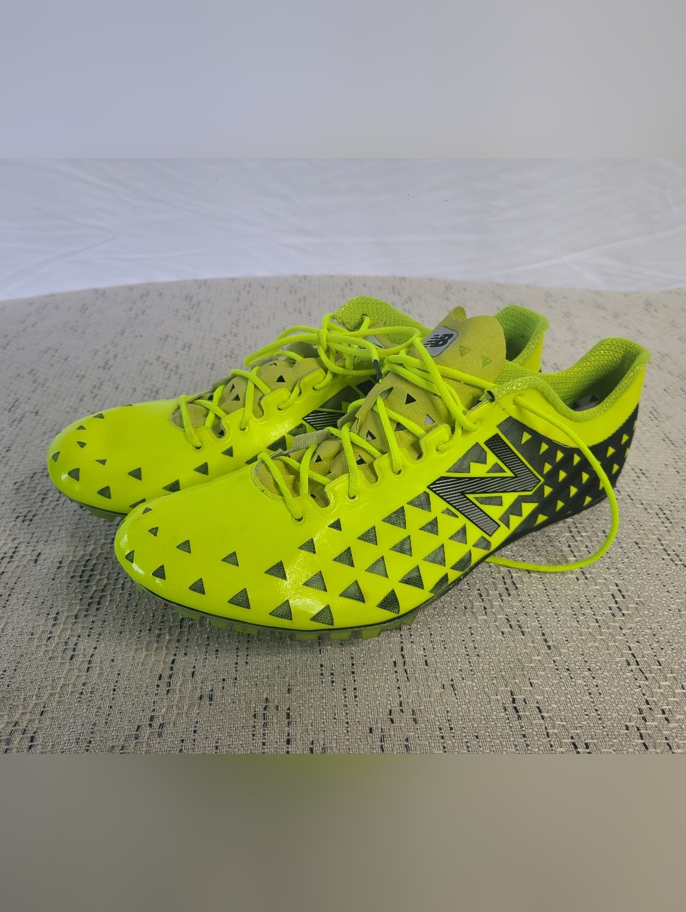 New Balance MSD400YB Track Spikes Size 13 Volt Sprint Racing Shoes